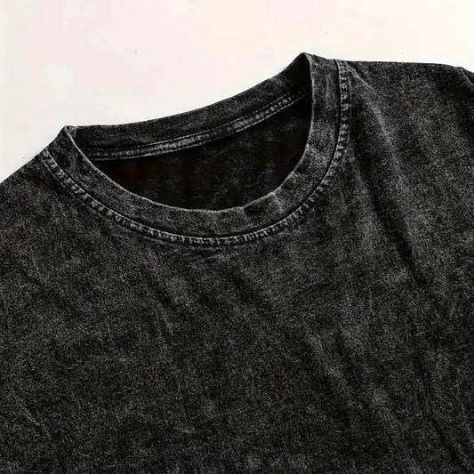 Albedo T-Shirt Overlord Vintage Washed Harajuku Oversized Tee