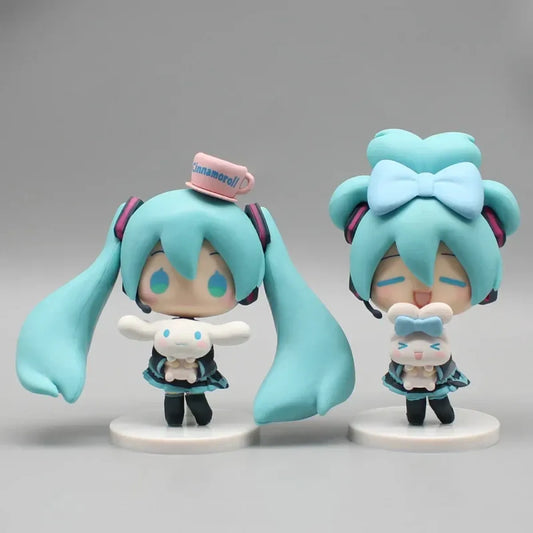 Hatsune Miku with Cinnamoroll Figure