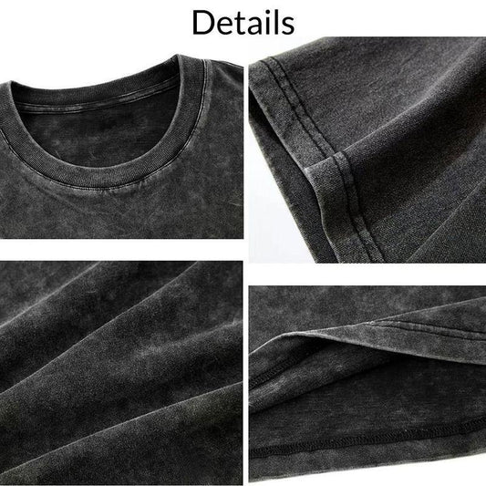 "Dempsey Roll Origin"  – Washed Tee Cotton Menswear Top