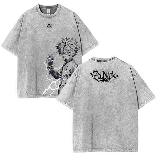 Kilua Double Printed Vintage – Washed Tee Cotton Top