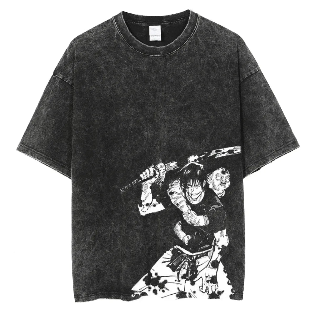 Toji Streetwear Vintage T-shirt - Japanese Anime Graphic Print