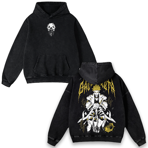 Enjin Gachiakuta Washed Hoodie Sweatshirt,