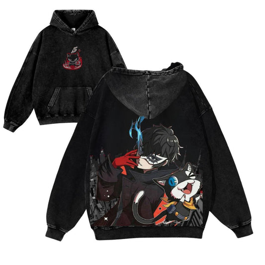 Anime Phantom Thief Hoodie Oversized 'TTT'